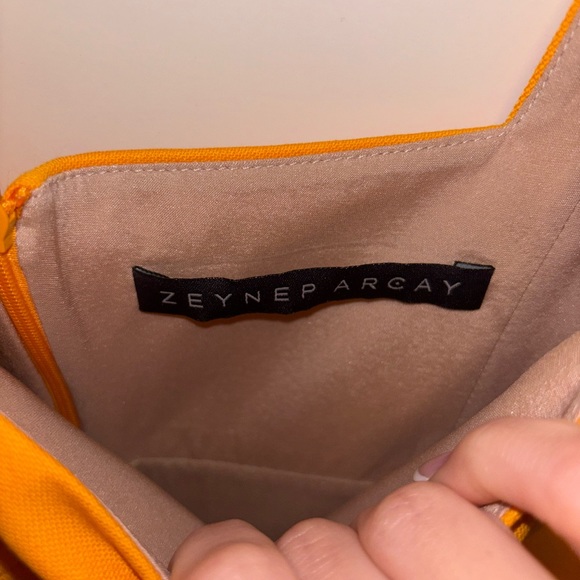 ZEYNEP ARCAY Square Neck Wool Mini Dress - Picture 3 of 3